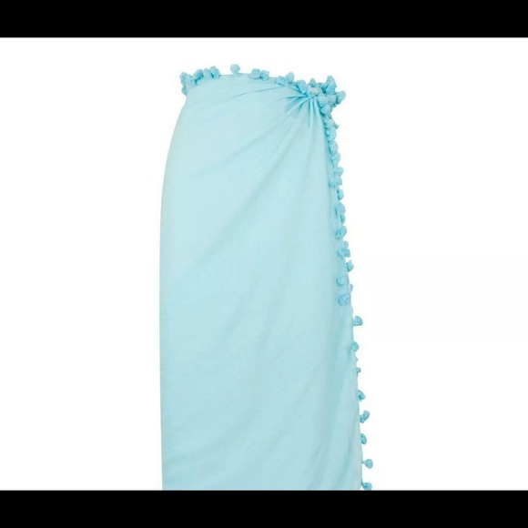 🔺SOLD🔺Melissa Odabash Silk Blend Tassel Cover Up - Picture 5 of 5